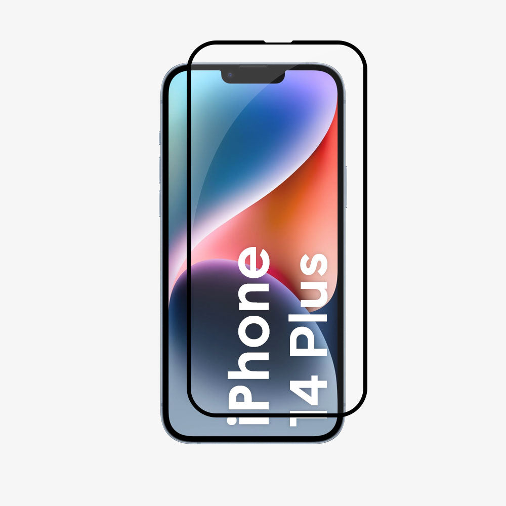 5D Full Cover Tempered Glass Screen Protector for iPhone 14 Plus (10 Pcs / Pack)