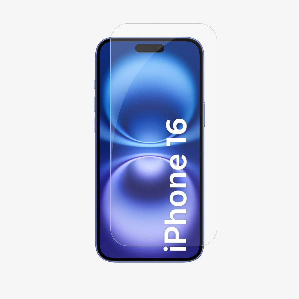 2.5D Tempered Glass Screen Protector for iPhone 16 (10 Pcs / Pack)