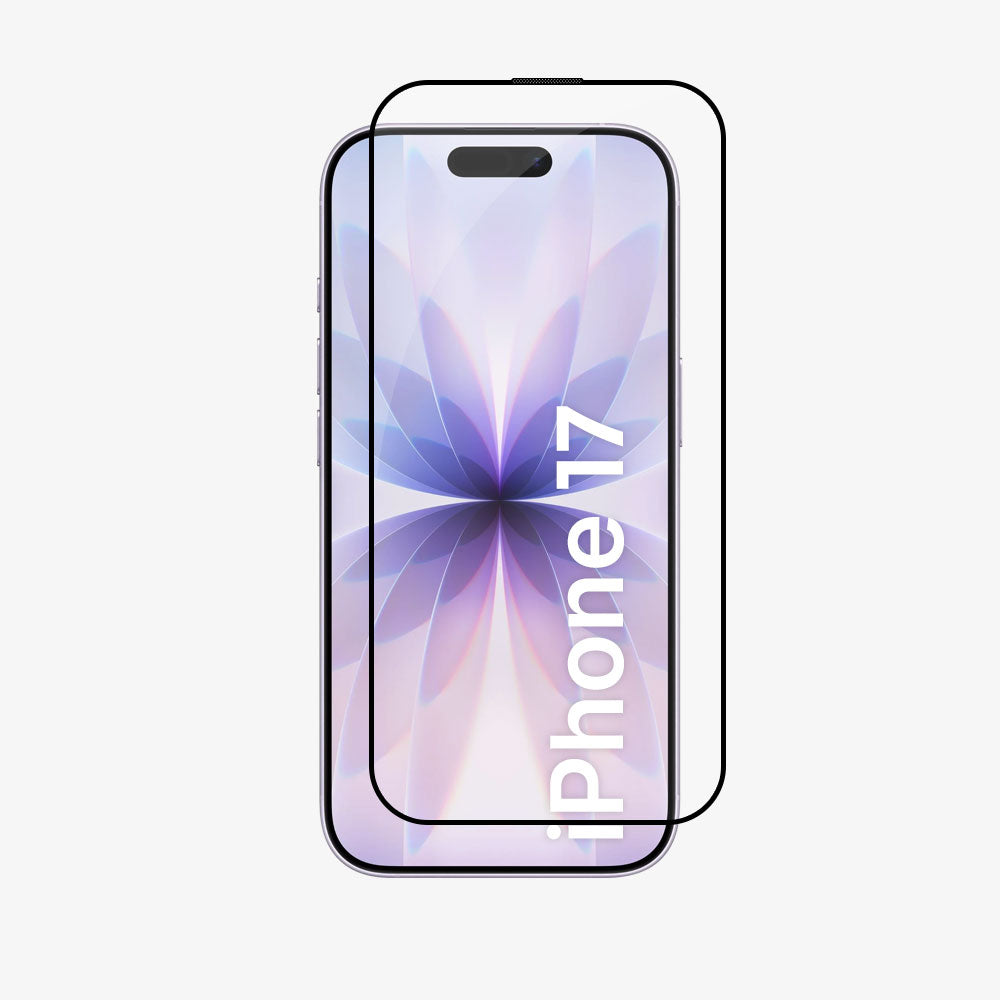 5D Full Cover Tempered Glass Screen Protector for iPhone 17 (10 Pcs / Pack)