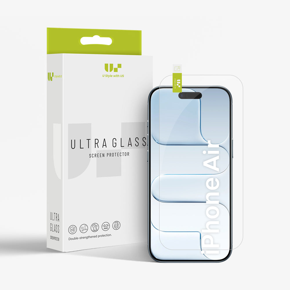 US 2.5D Tempered Glass Screen Protector for iPhone Air (10 Pcs / Pack)