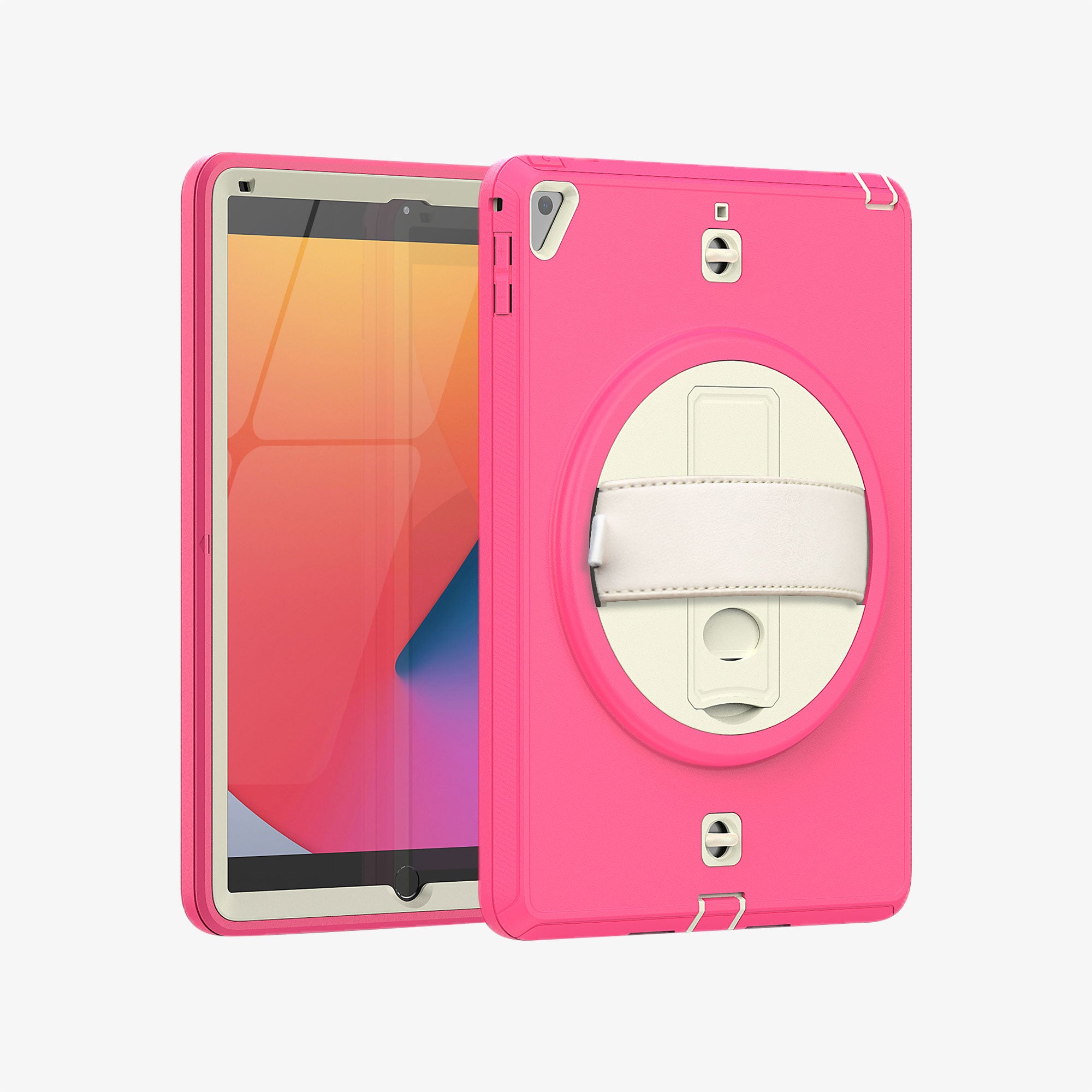 Kids Shockproof Strap Stand Case for iPad 10.2" (2019/2020/2021)