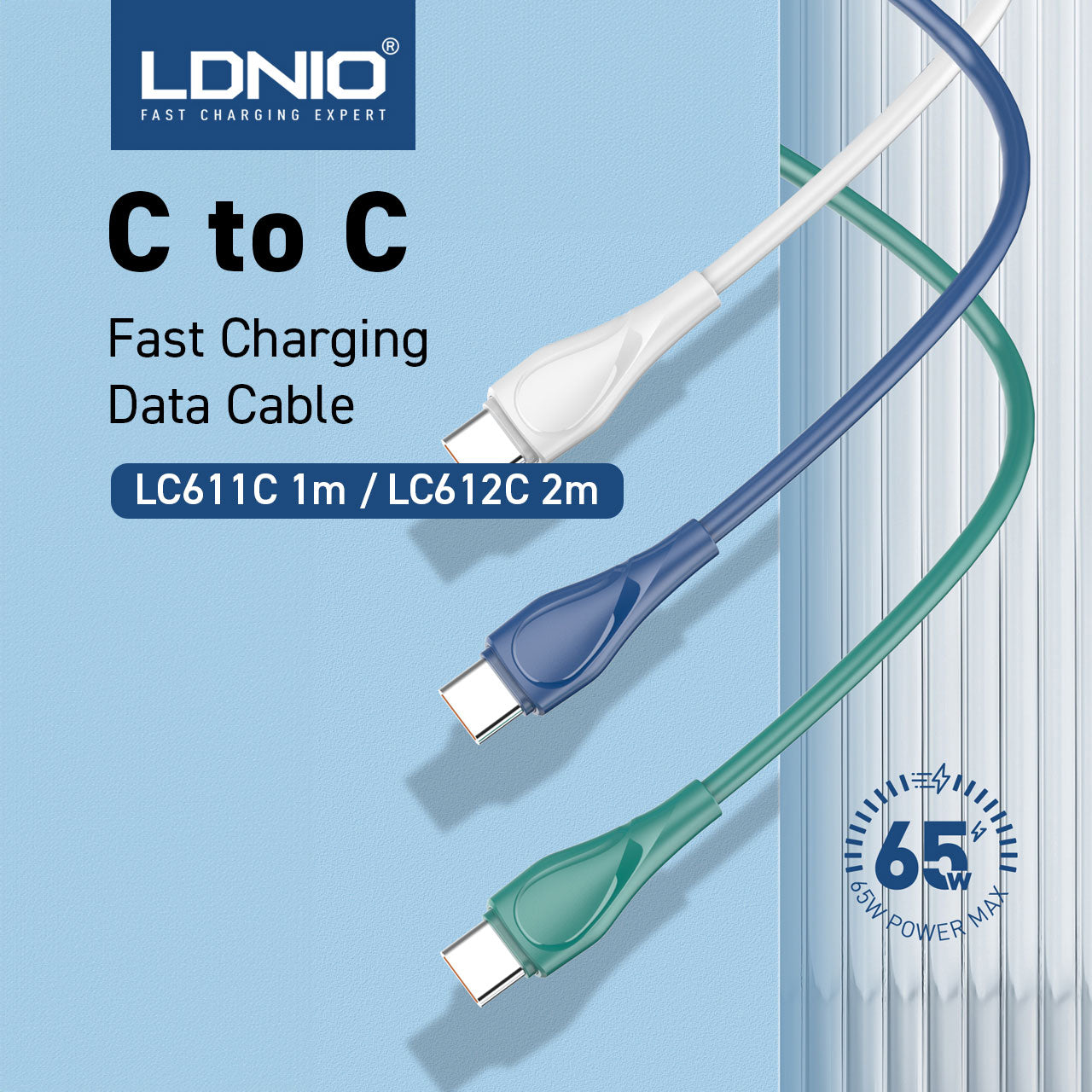 [LC611c / LC612c] 65W Type-C to Type-C Data Cable