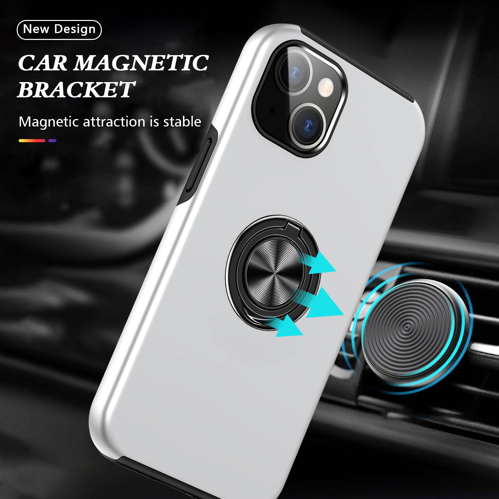 Ring Bumper Case for iPhone 15 Plus