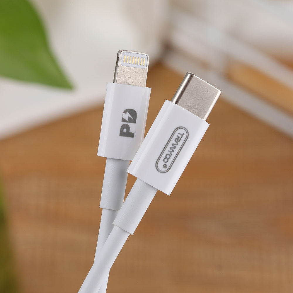 [T-P4] 20W Type-C to Lightning Data Cable 1m