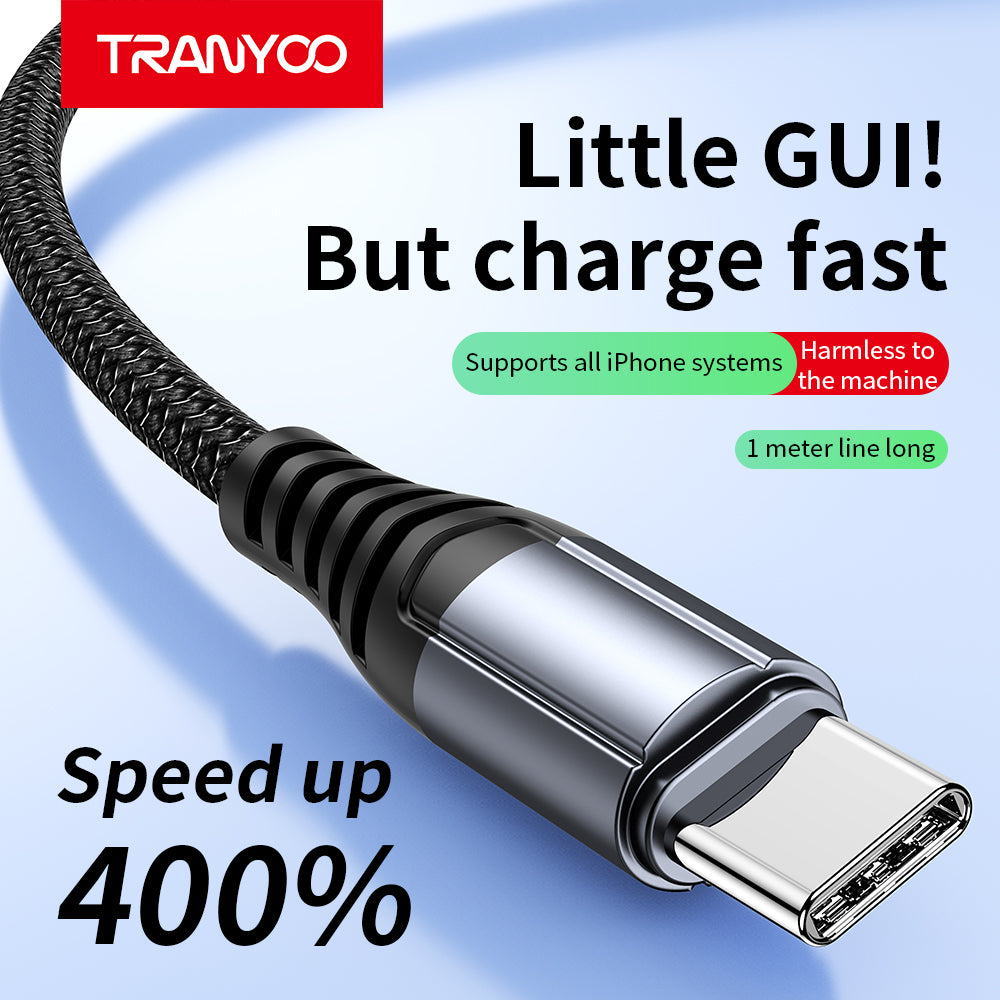 [T-S15C] USB to Type-C Data Cable 1m