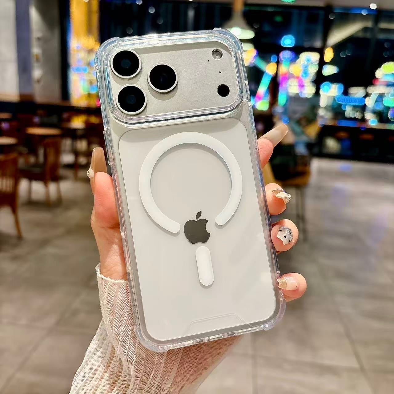 US Crystal Bumper Case for iPhone 17 Pro Max with MagSafe