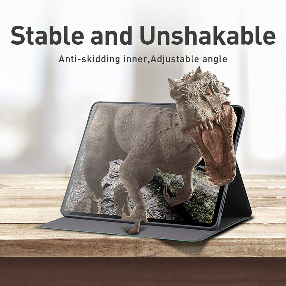 360 Degrees Rotaion Flip Canvas Stand Cover for iPad 9.7"