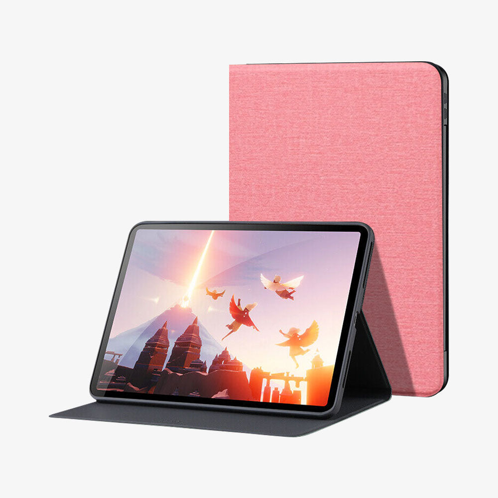 360 Degrees Rotaion Flip Canvas Stand Cover for iPad 10.2"/10.5"