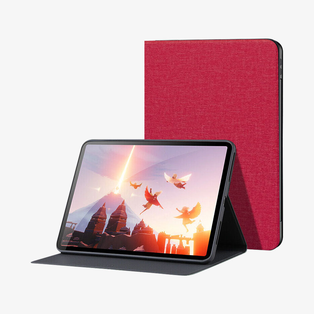 360 Degrees Rotaion Flip Canvas Stand Cover for iPad 11"