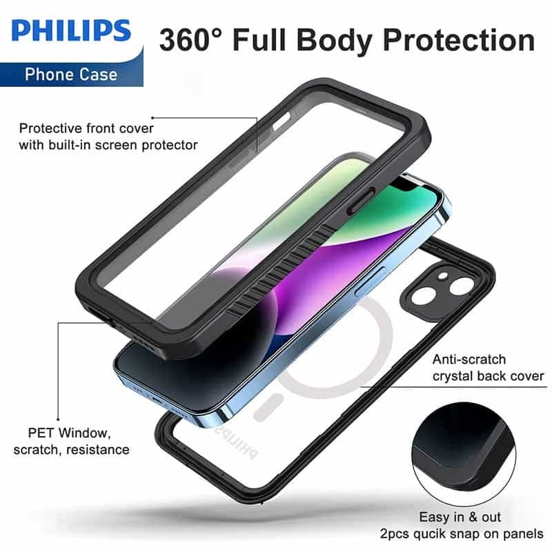 Philips Waterproof Case With MagSafe For iPhone 14