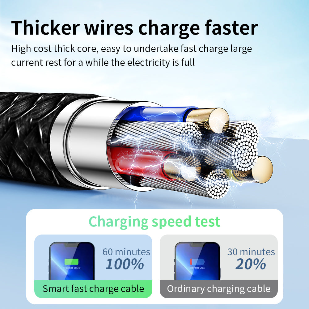 [T-S15I] USB to Lightning Data Cable 1m