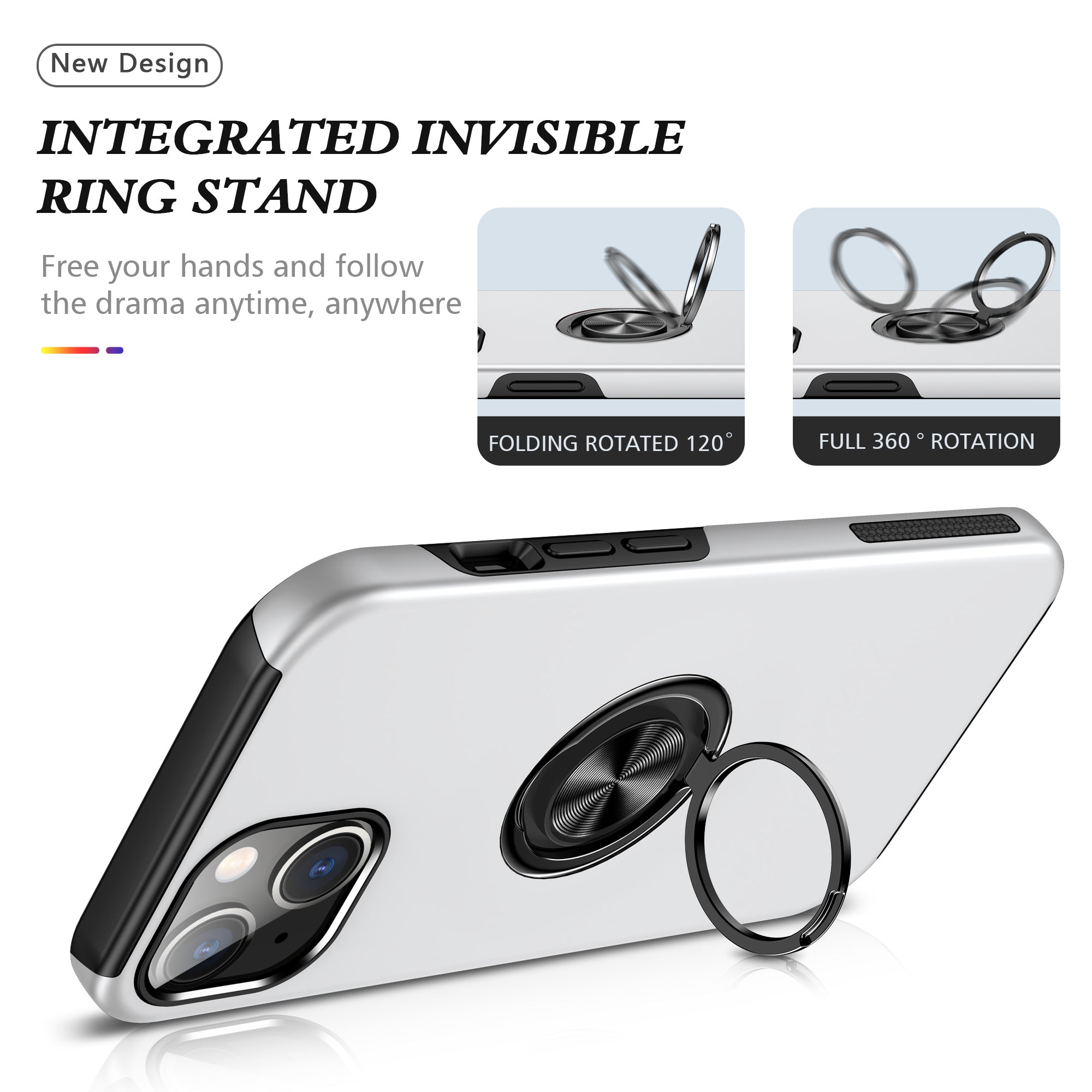 Ring Bumper Case for iPhone 15 Pro