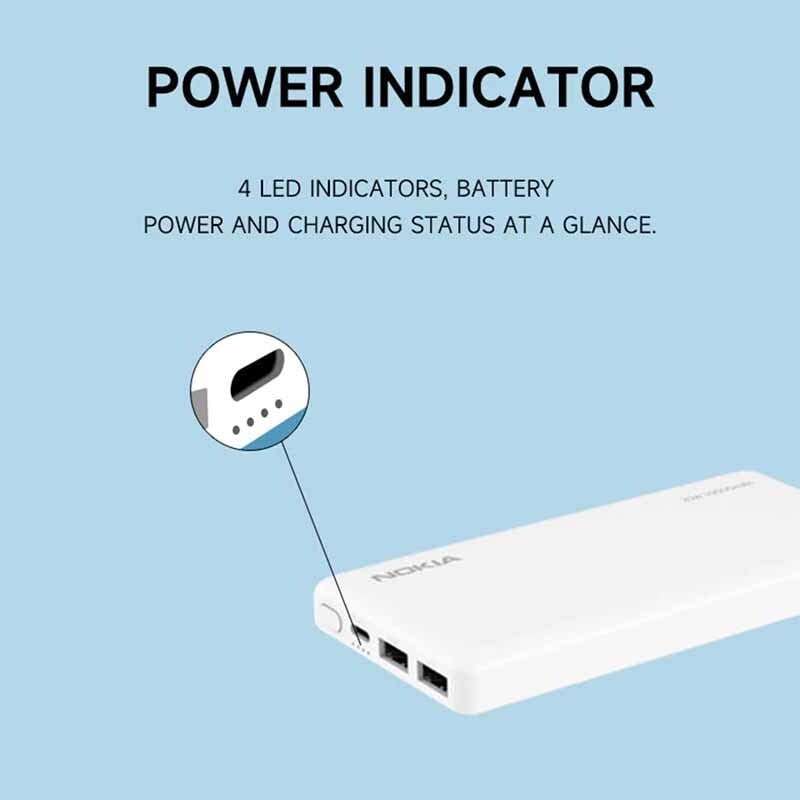 Nokia 20W Fast-charging Power Bank PD+QC 10000 mAh