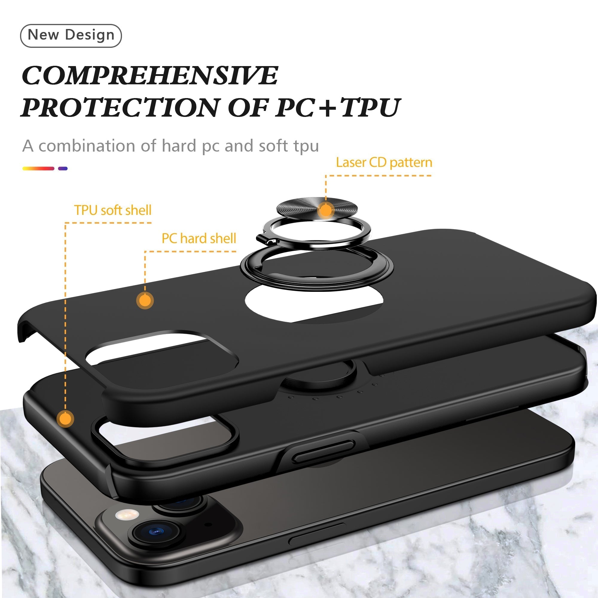 Ring Bumper Case for iPhone 14 Pro