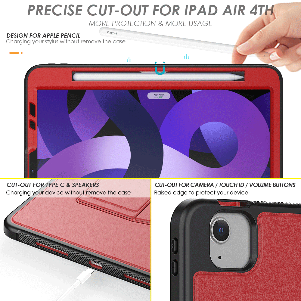 Unicon Defender [All in One] Case for iPad Air 4 / Air 5 10.9" (2020/2022) / Pro 11 (2018/2020/2021)