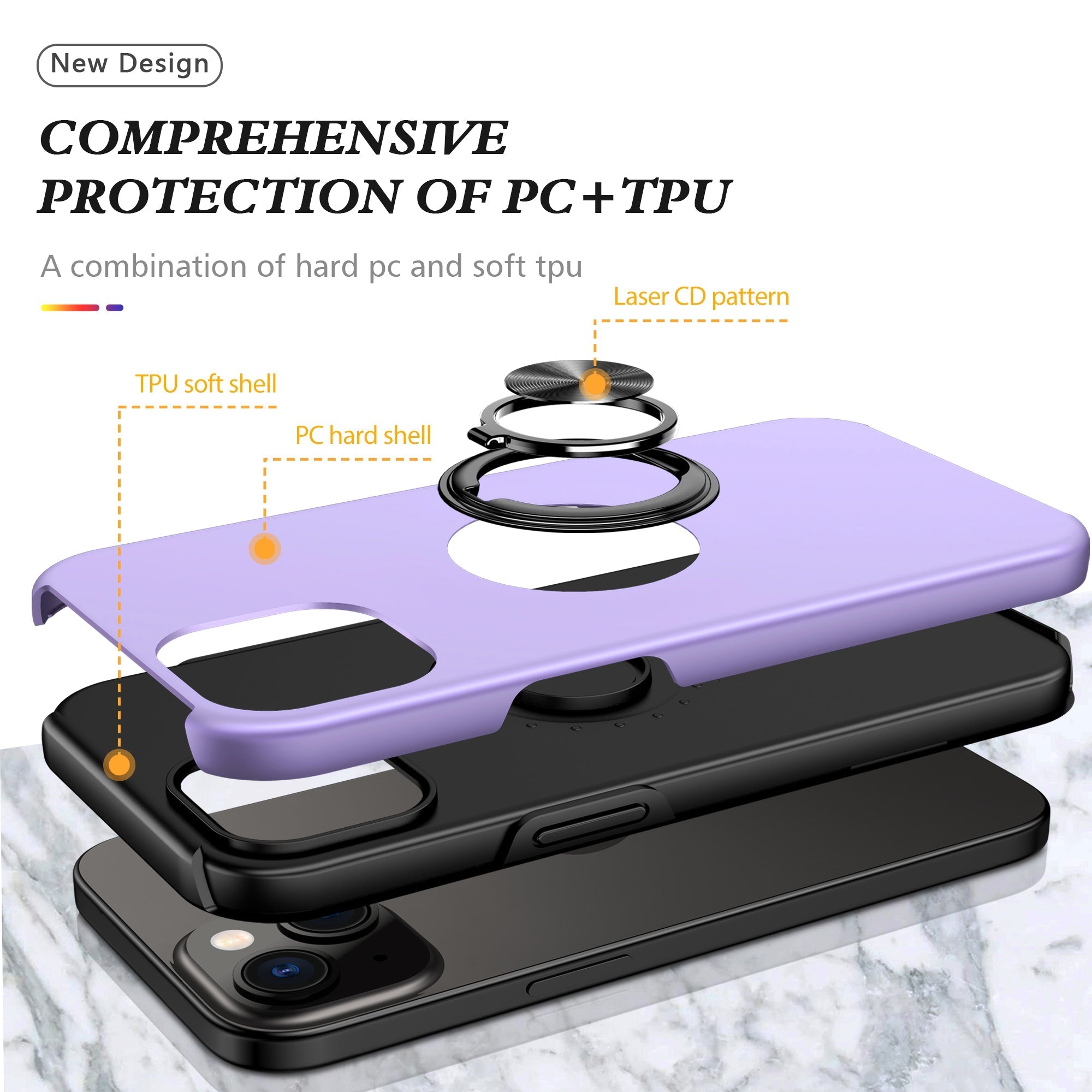 Ring Bumper Case for iPhone 15 Pro