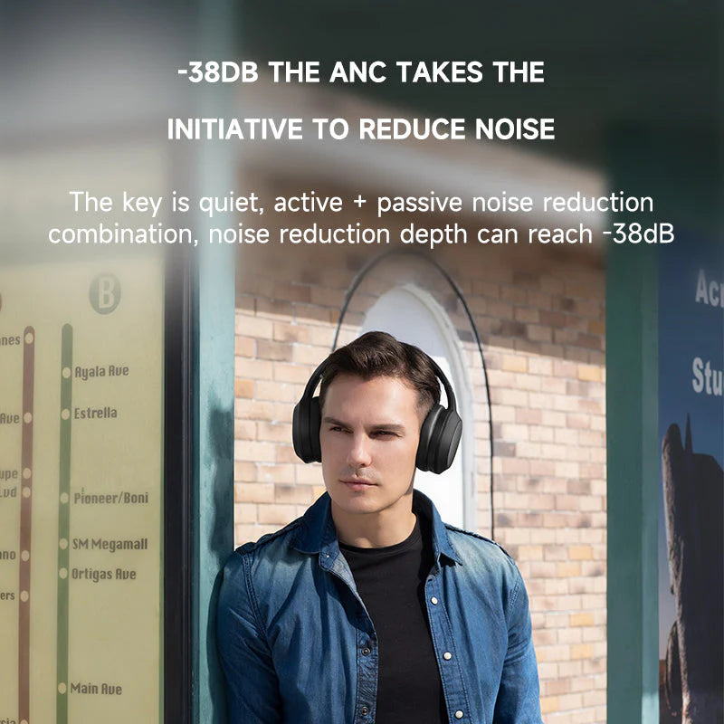 Nokia Essential Wireless Headphones E1200 ANC - Active Noise Cancellation