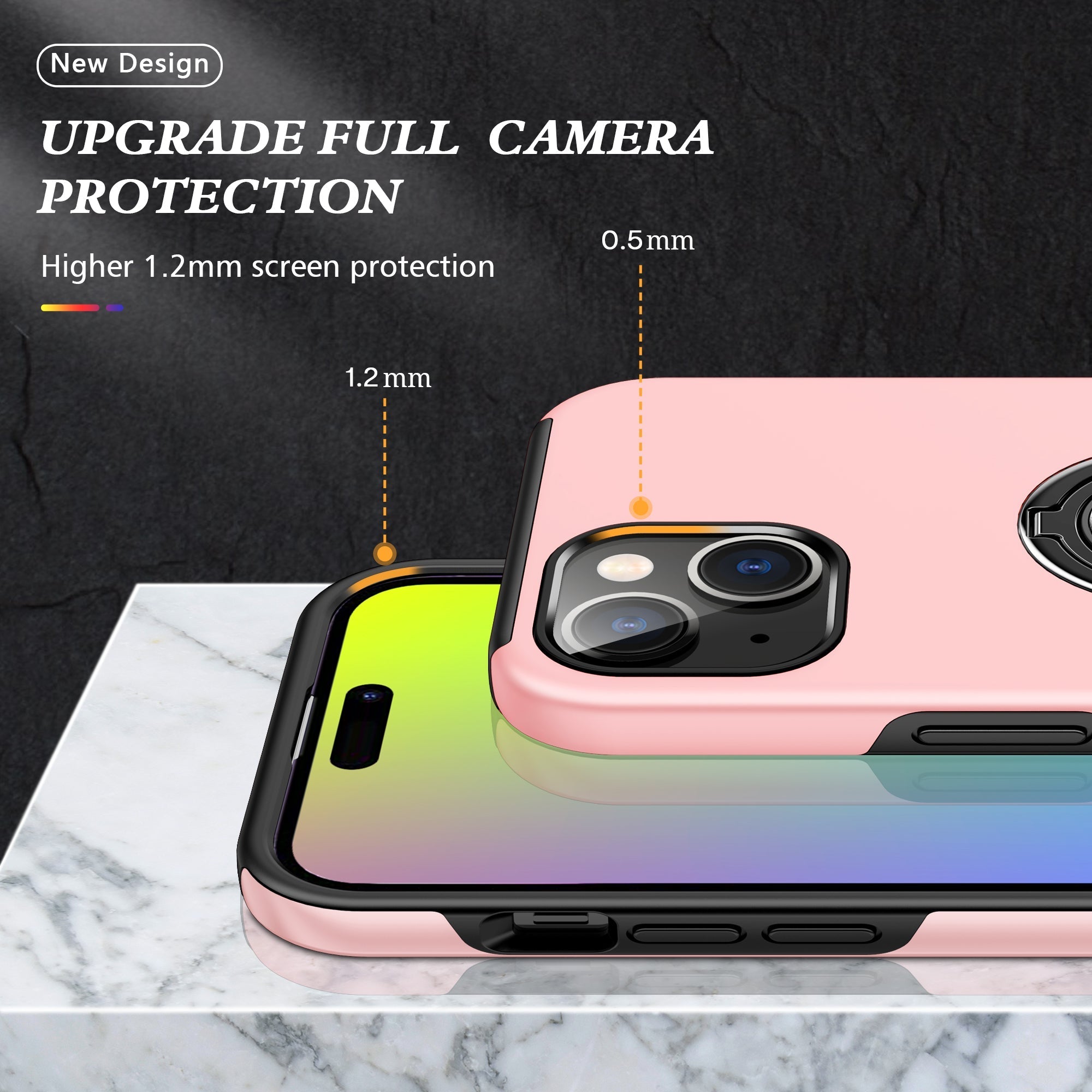 Ring Bumper Case for iPhone 15 Pro