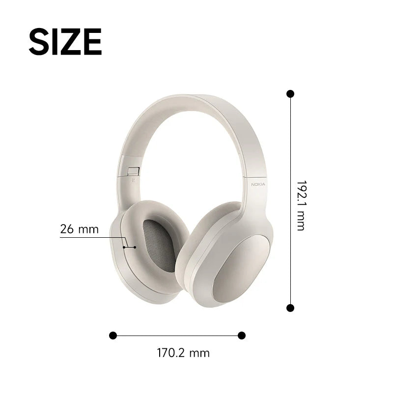 Nokia Essential Wireless Headphones E1200 ANC - Active Noise Cancellation