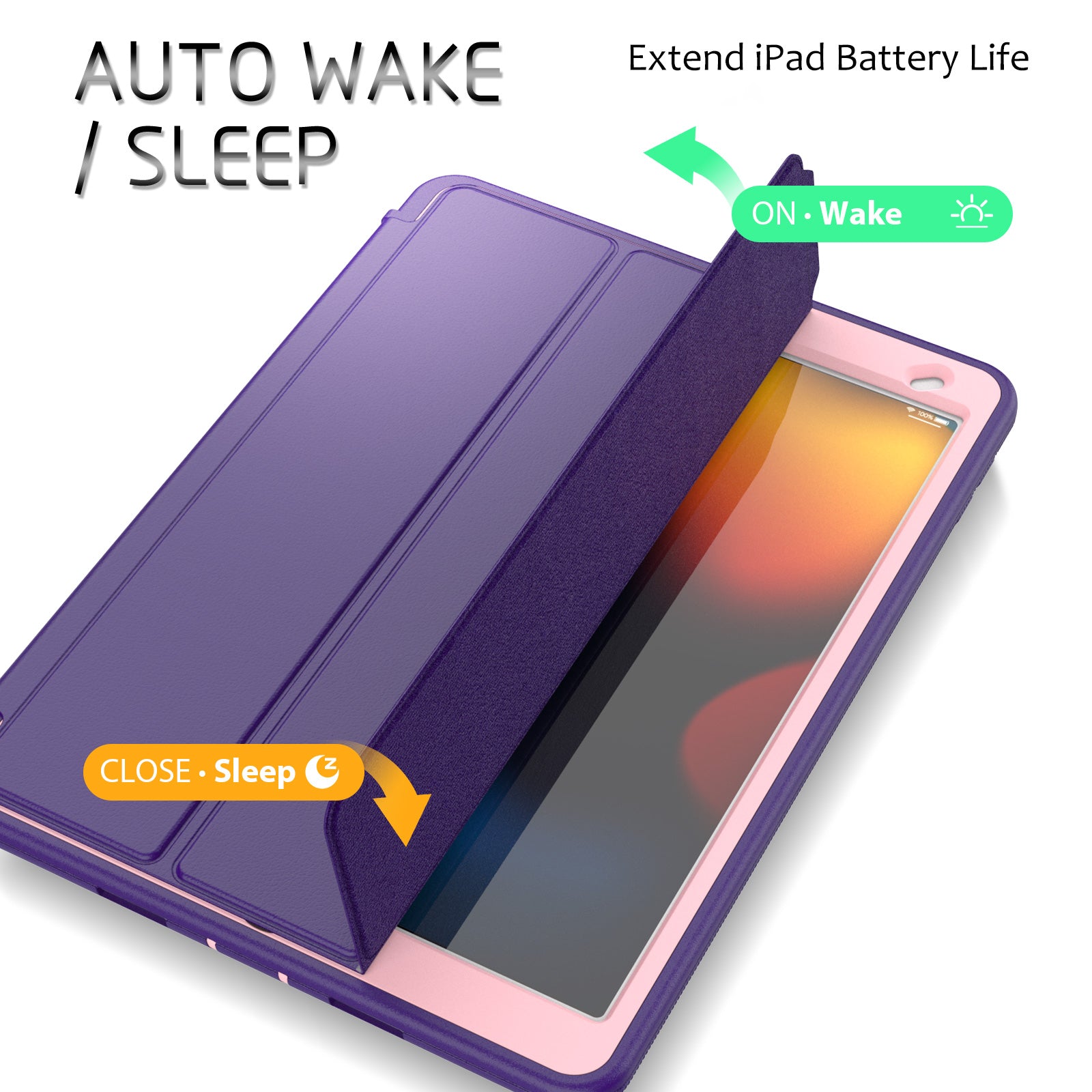 Auto Sleep wake Case for iPad 10.2" (2019/2020/2021)