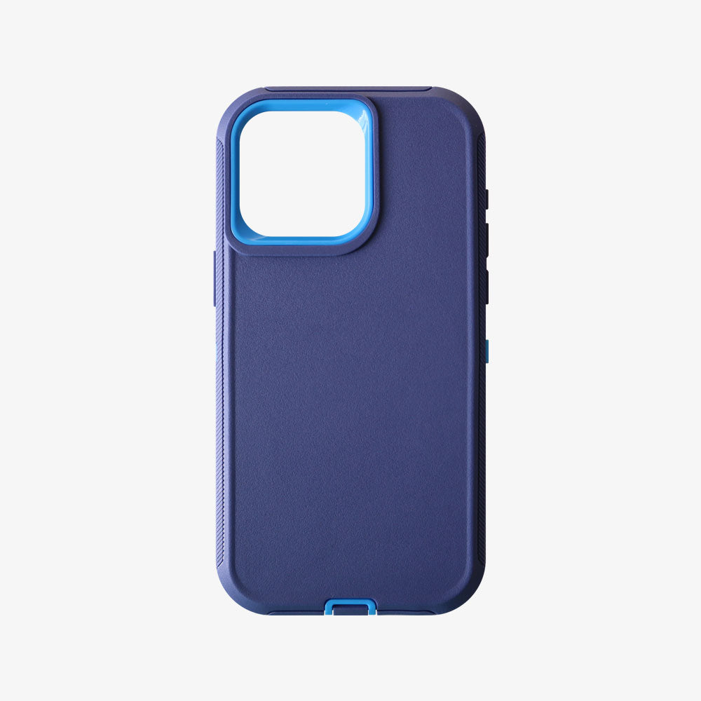 Heavy Duty Defender Case with Clip for iPhone 15 Pro