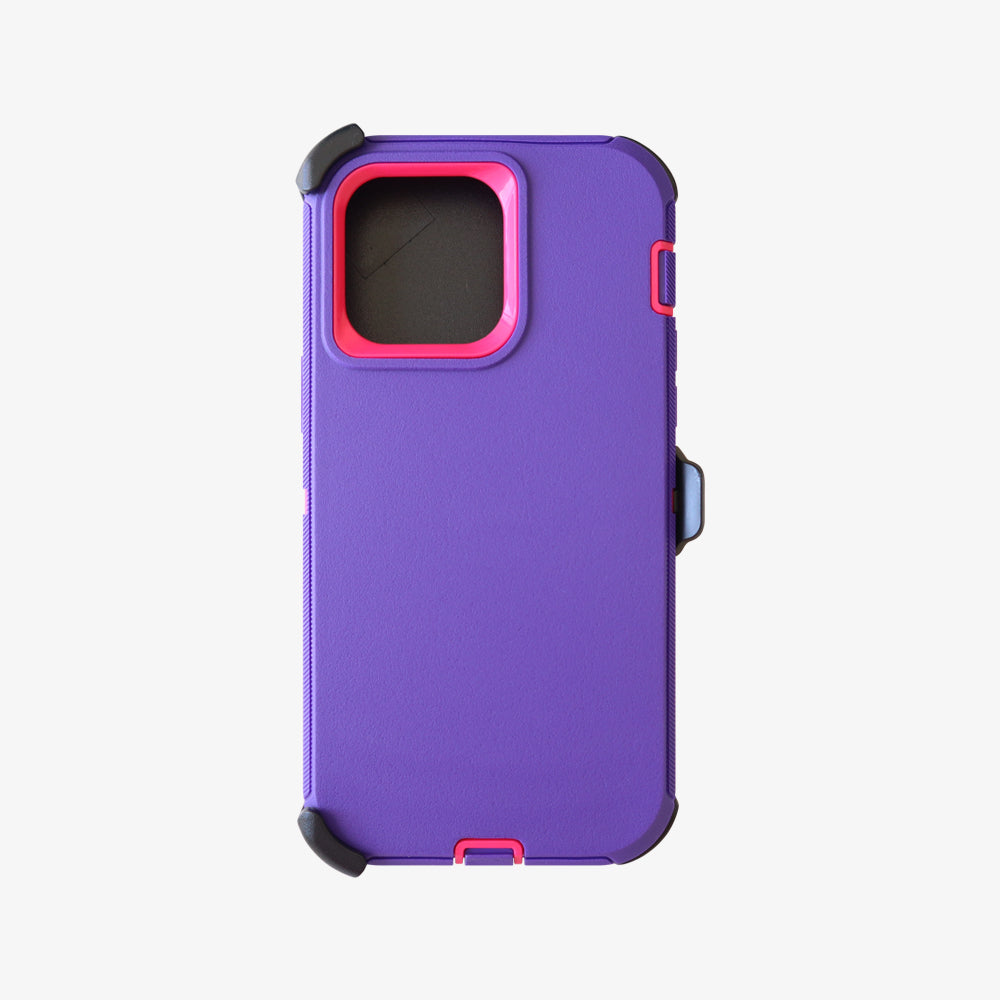 Heavy Duty Defender Case with Clip for iPhone 13 Pro