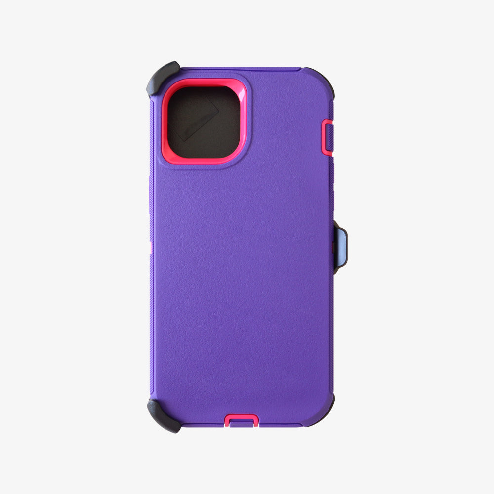 Heavy Duty Defender Case with Clip for iPhone 14