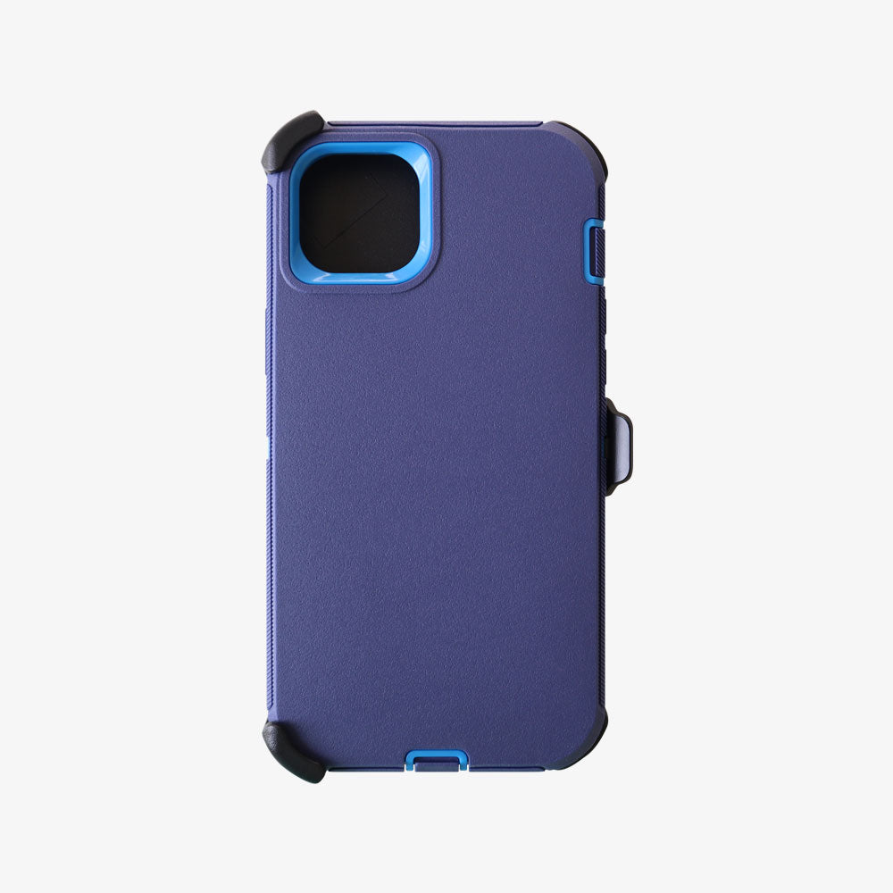 Heavy Duty Defender Case with Clip for iPhone 15