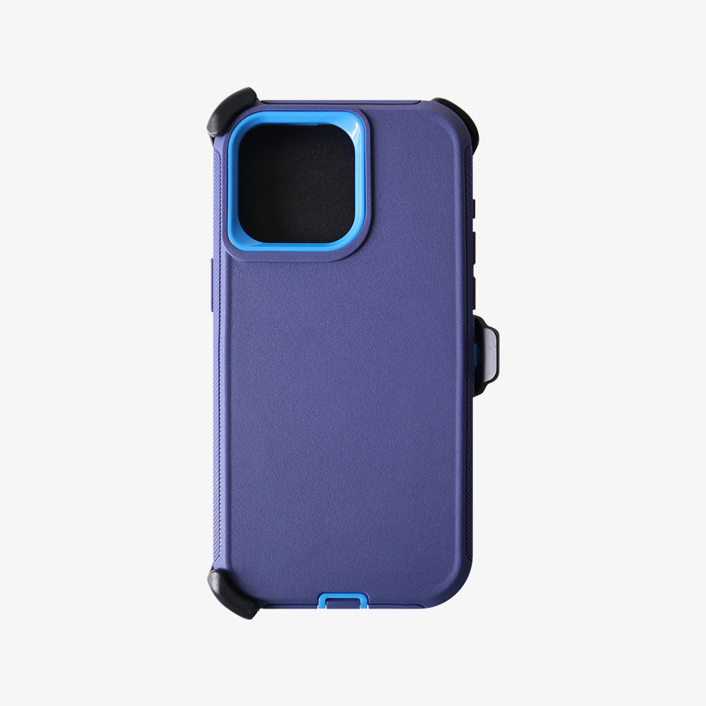 Heavy Duty Defender Case with Clip for iPhone 15 Pro