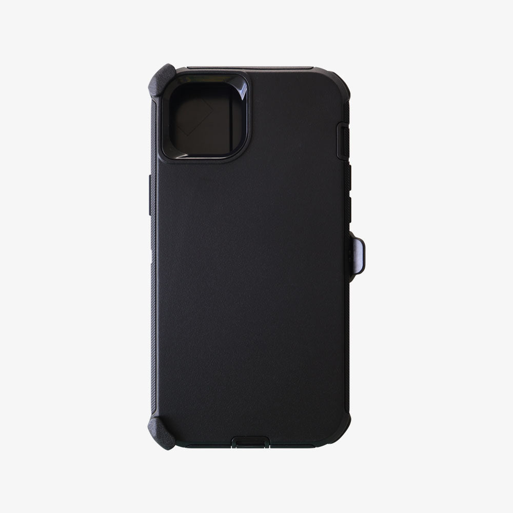 Heavy Duty Defender Case with Clip for iPhone 15
