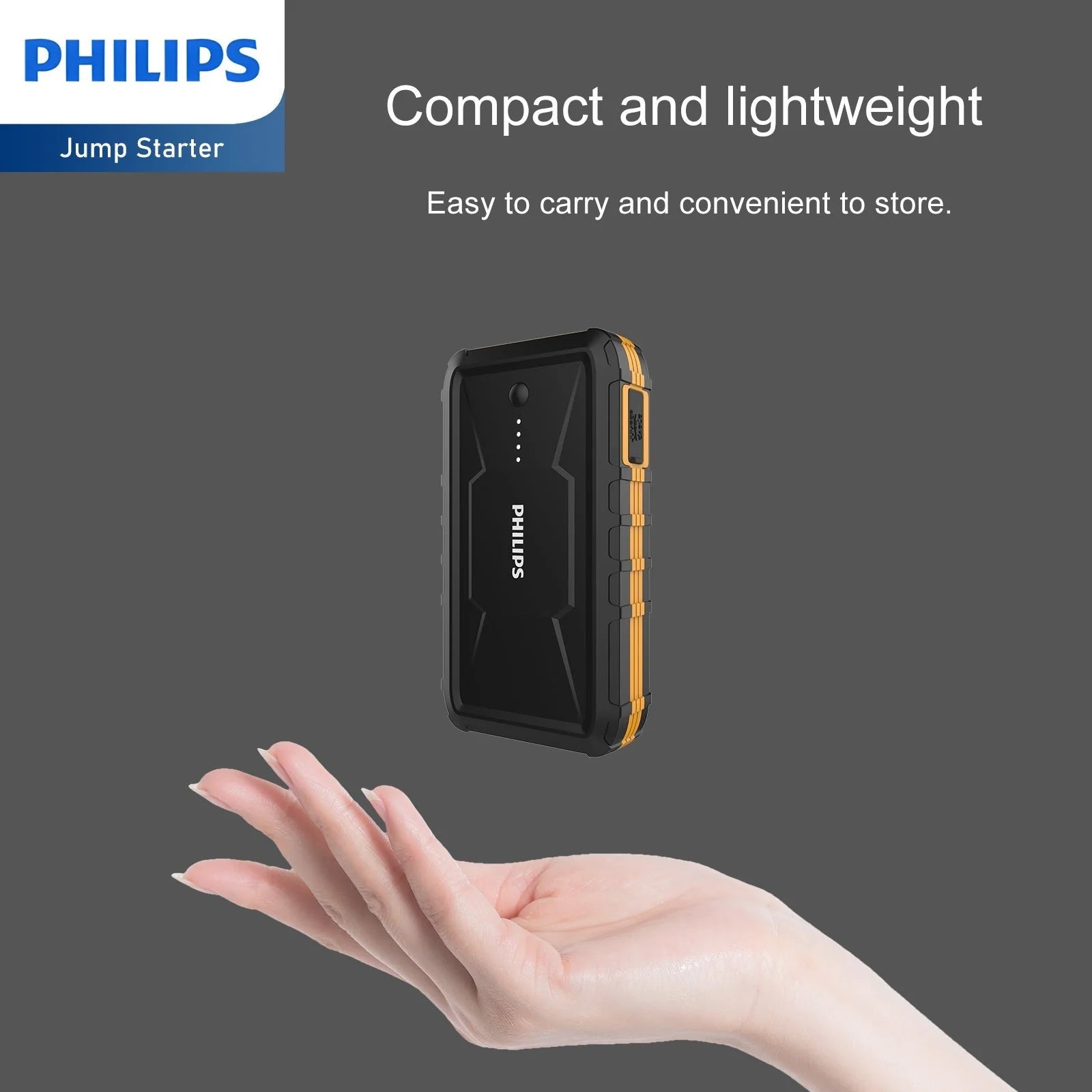 Philips Portable Car Battery Jump Starter