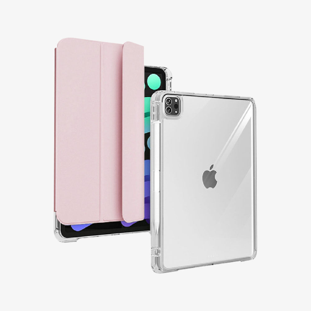 Roar Twin Stand Clear Case for iPad 11"