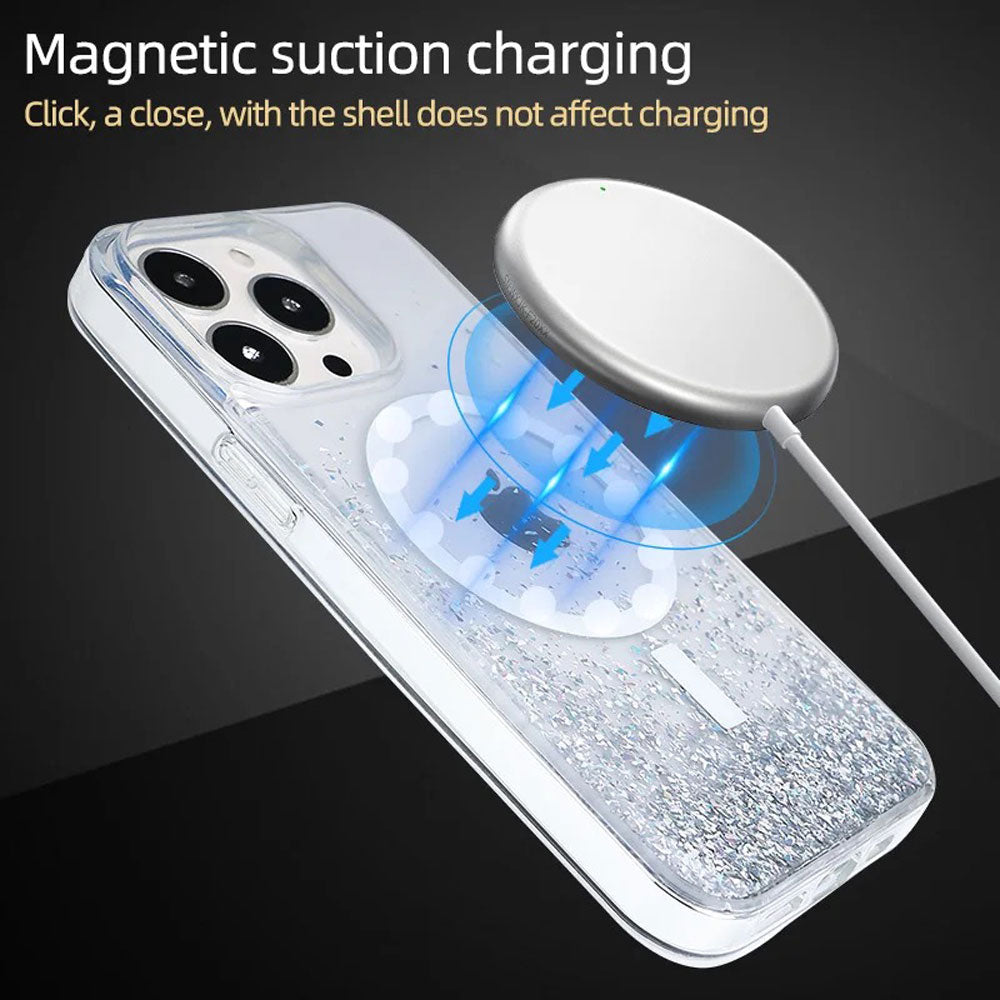 Glitter MagSafe Case for iPhone 15 Pro Max