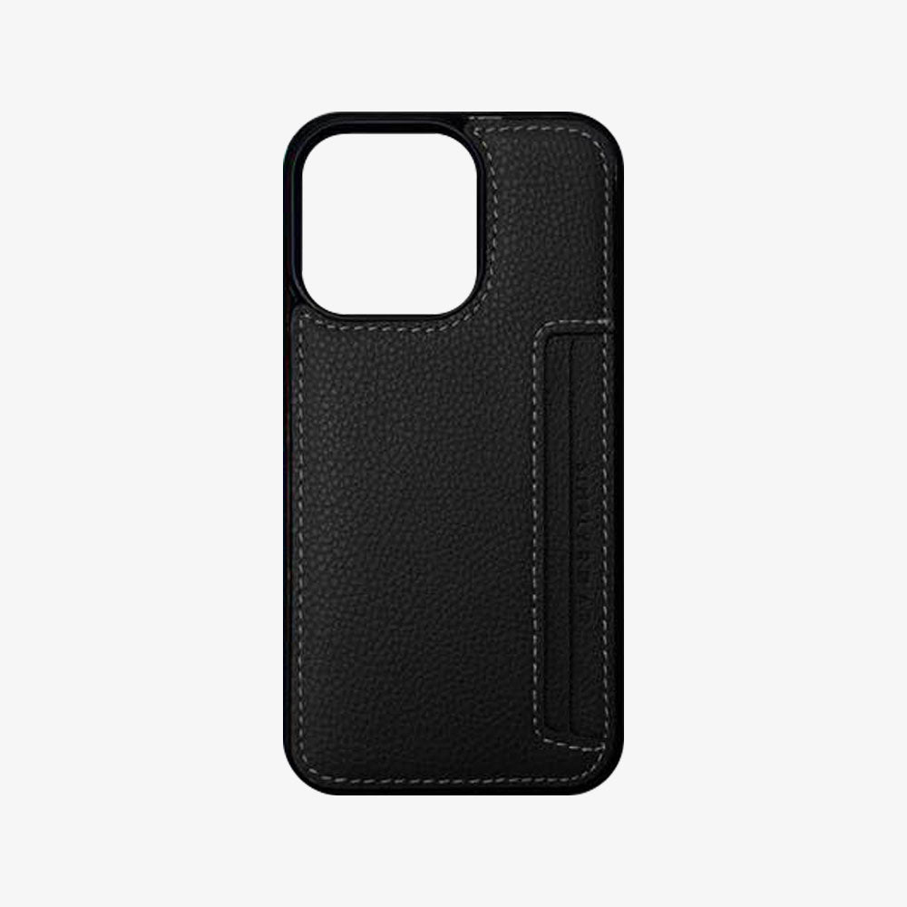 Tow Card Leather Case for iPhone 15