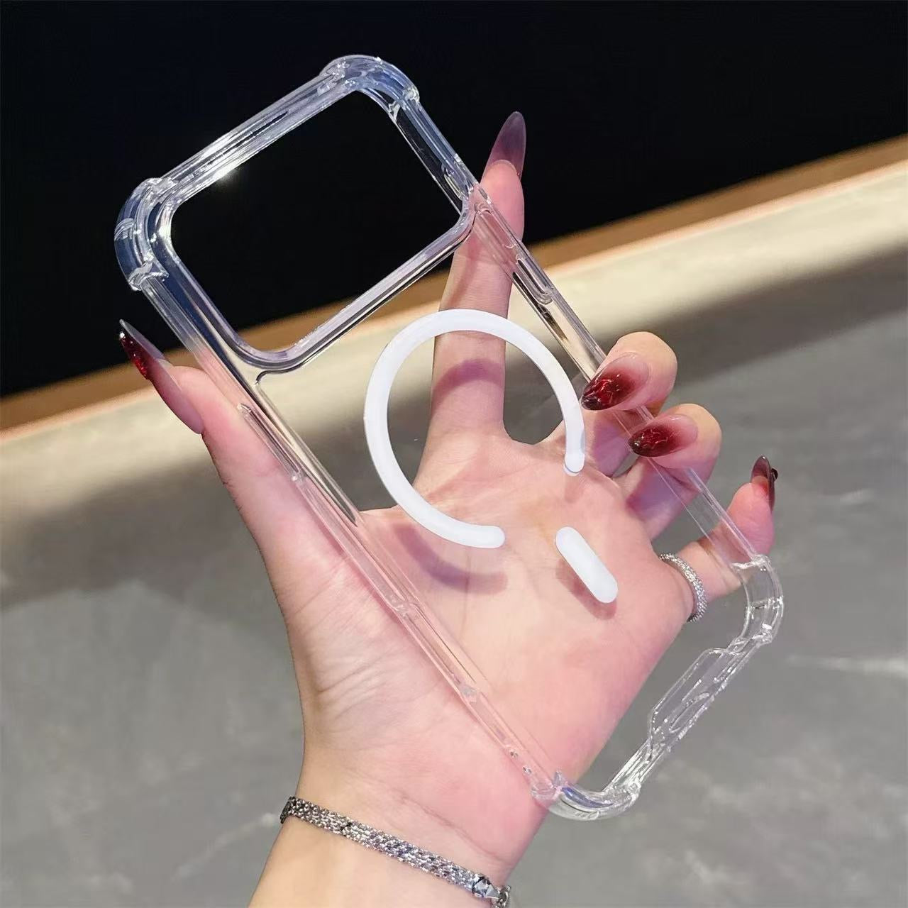 US Crystal Bumper Case for iPhone 17 Pro with MagSafe