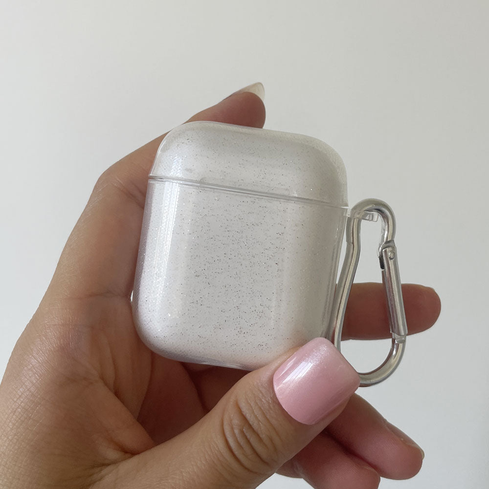 Clear Glitter Case for AirPods 1 & 2