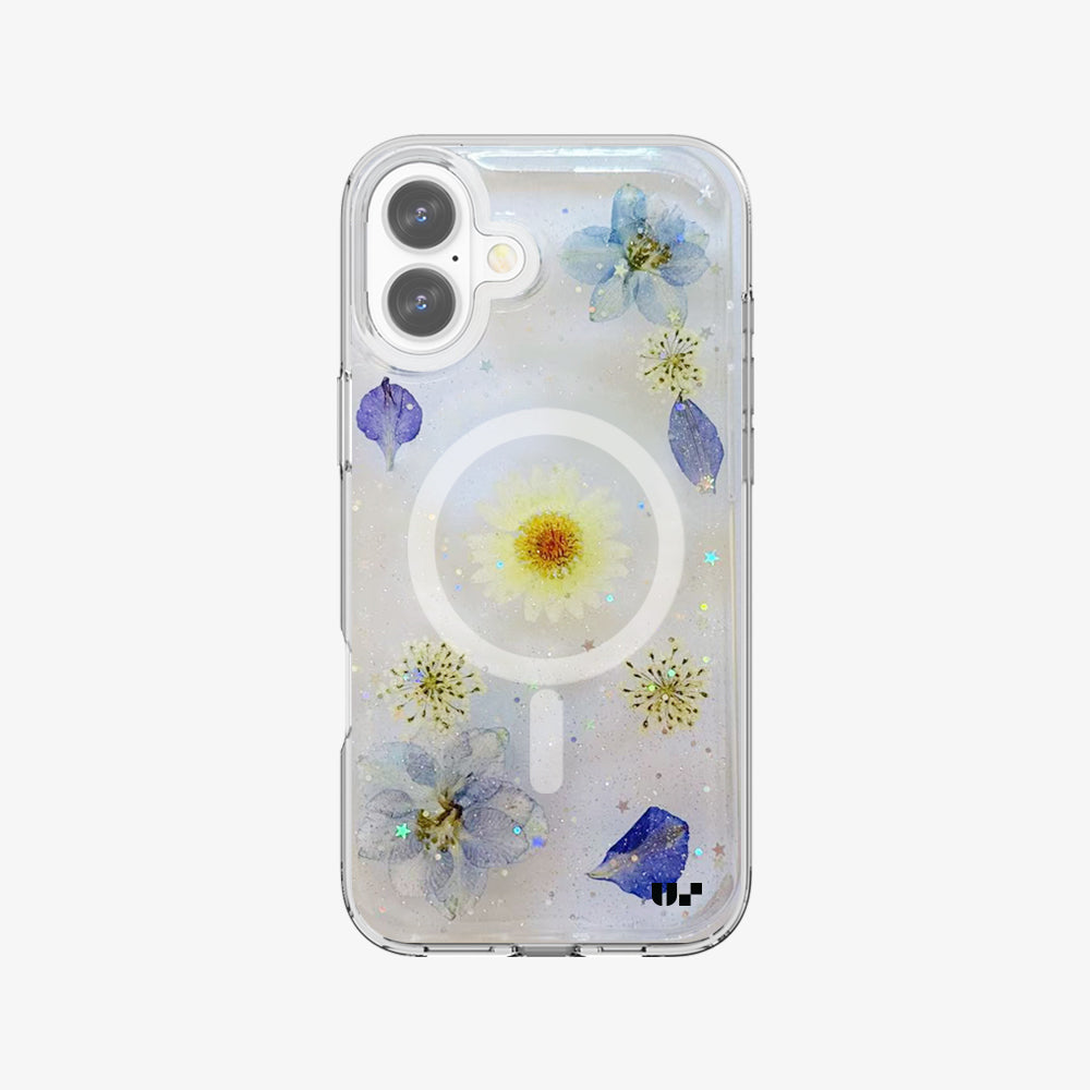 US Crystal Rock Flower MagSafe Case for iPhone 17