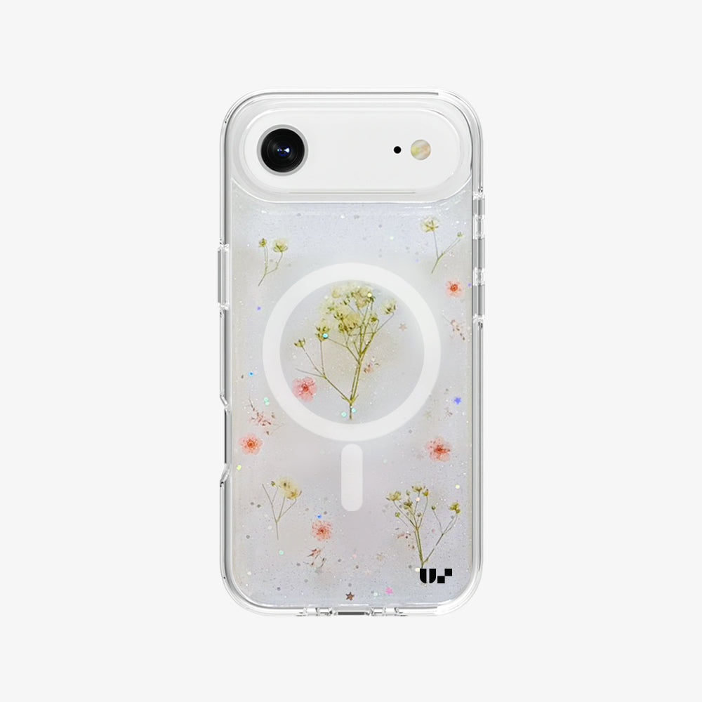 US Crystal Rock Flower MagSafe Case for iPhone Air
