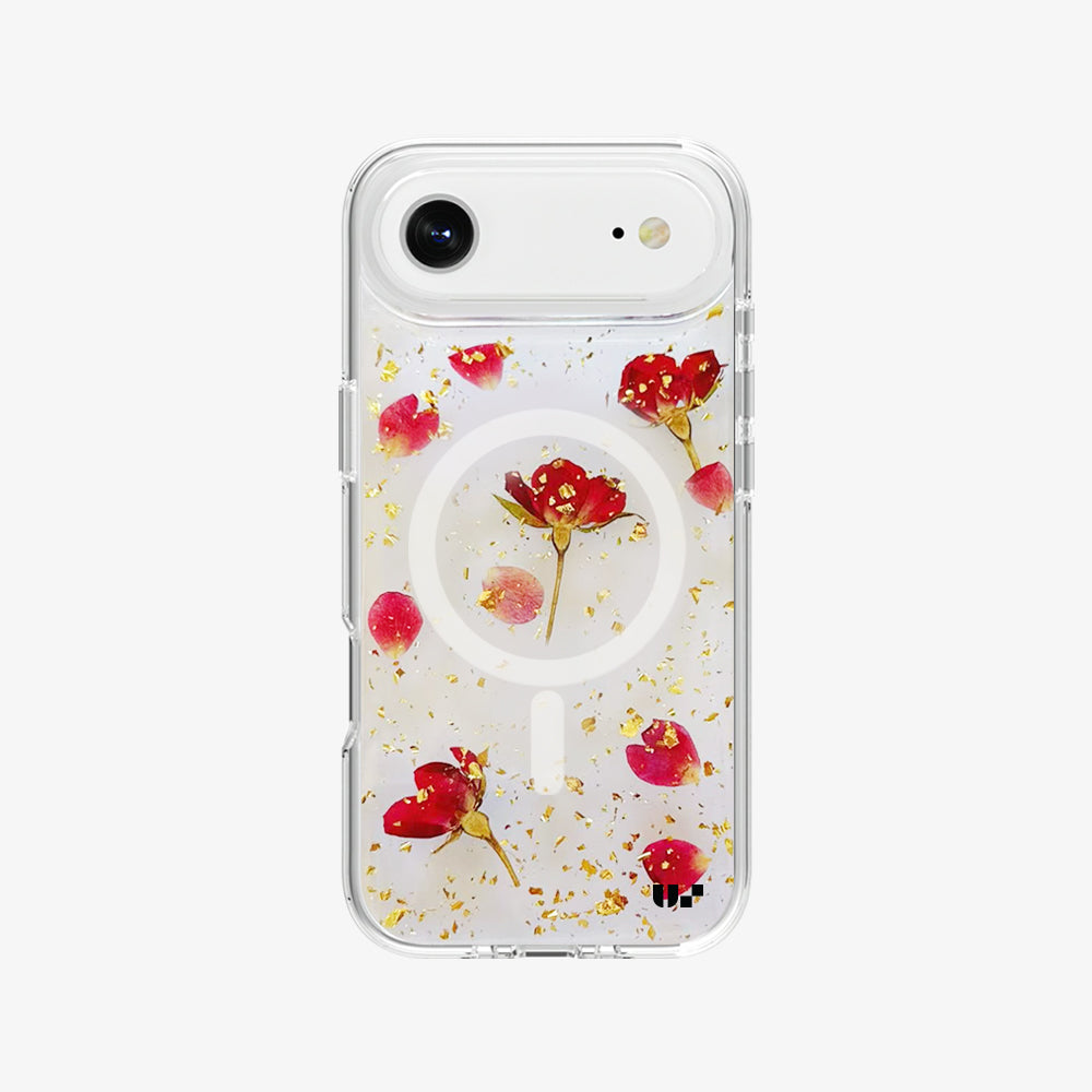US Crystal Rock Flower MagSafe Case for iPhone Air