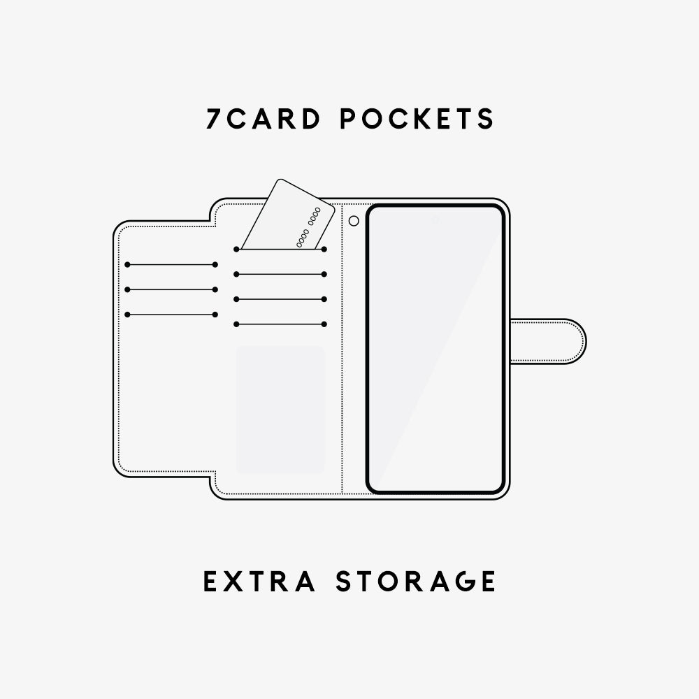 US Double Pockets Diary for iPhone 17 Pro Max