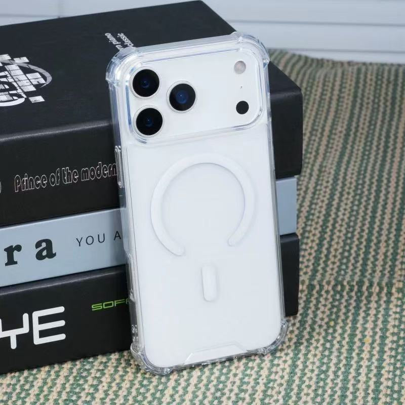 US Crystal Bumper Case for iPhone 17 Pro with MagSafe