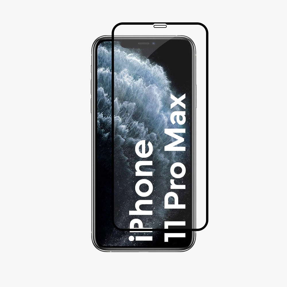 5D Full Cover Tempered Glass Screen Protector for iPhone 11 Pro Max (10 Pcs / Pack)