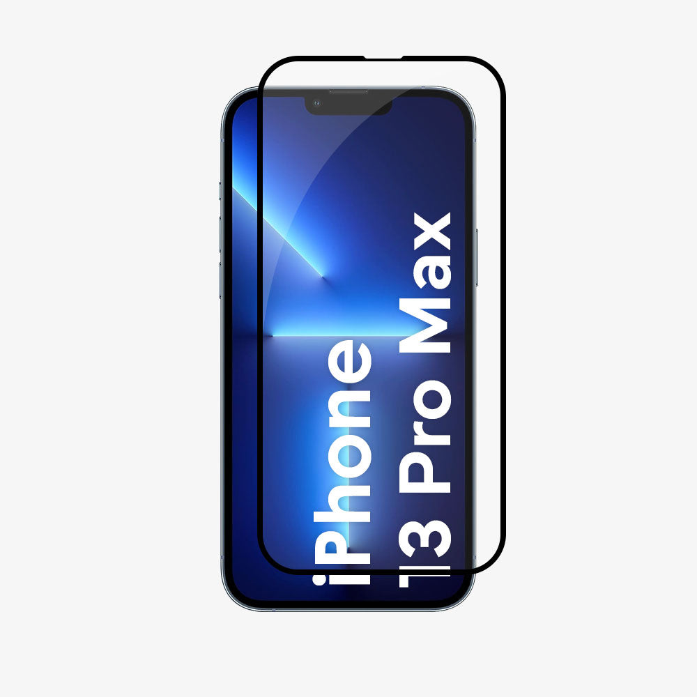 5D Full Cover Tempered Glass Screen Protector for iPhone 13 Pro Max (10 Pcs / Pack)