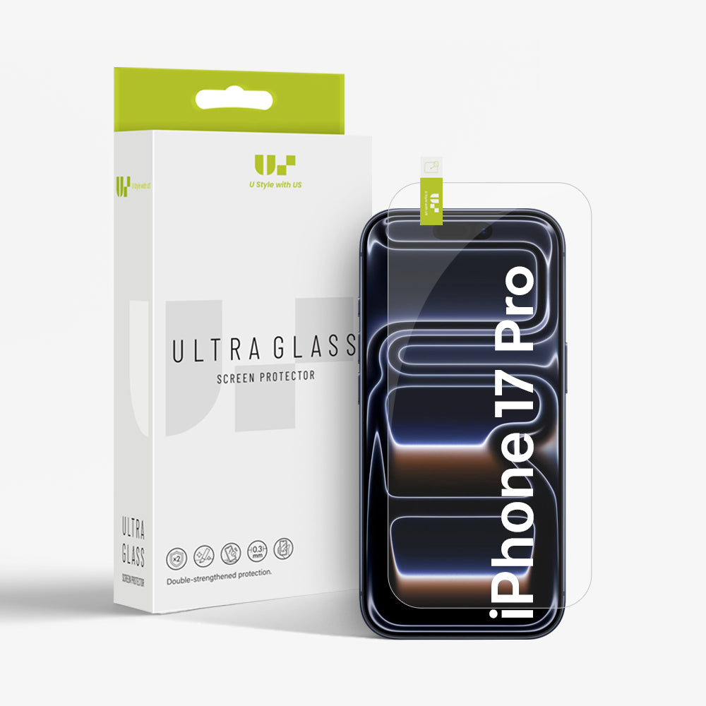 US 2.5D Tempered Glass Screen Protector for iPhone 17 Pro (10 Pcs / Pack)