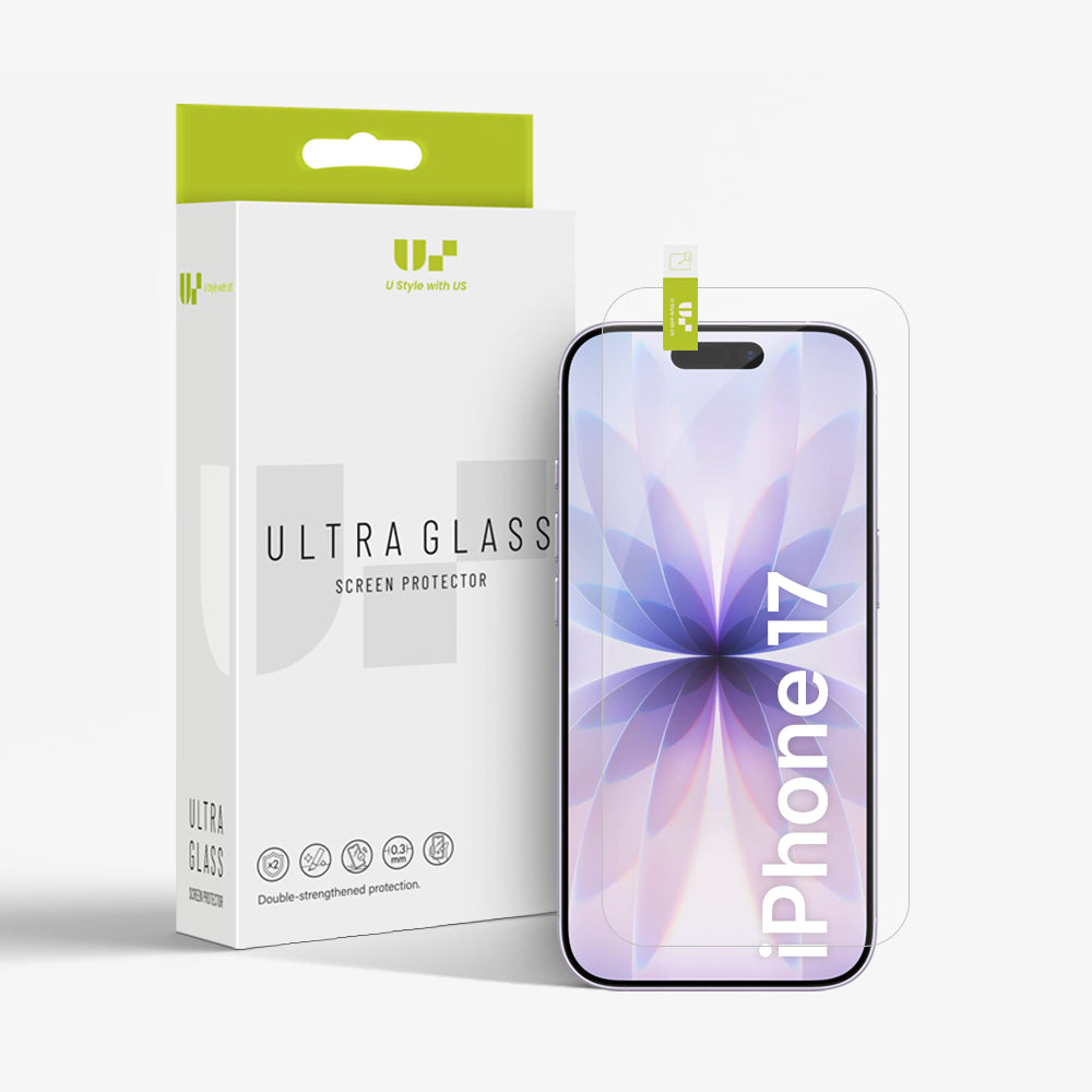 US 2.5D Tempered Glass Screen Protector for iPhone 17 (10 Pcs / Pack)