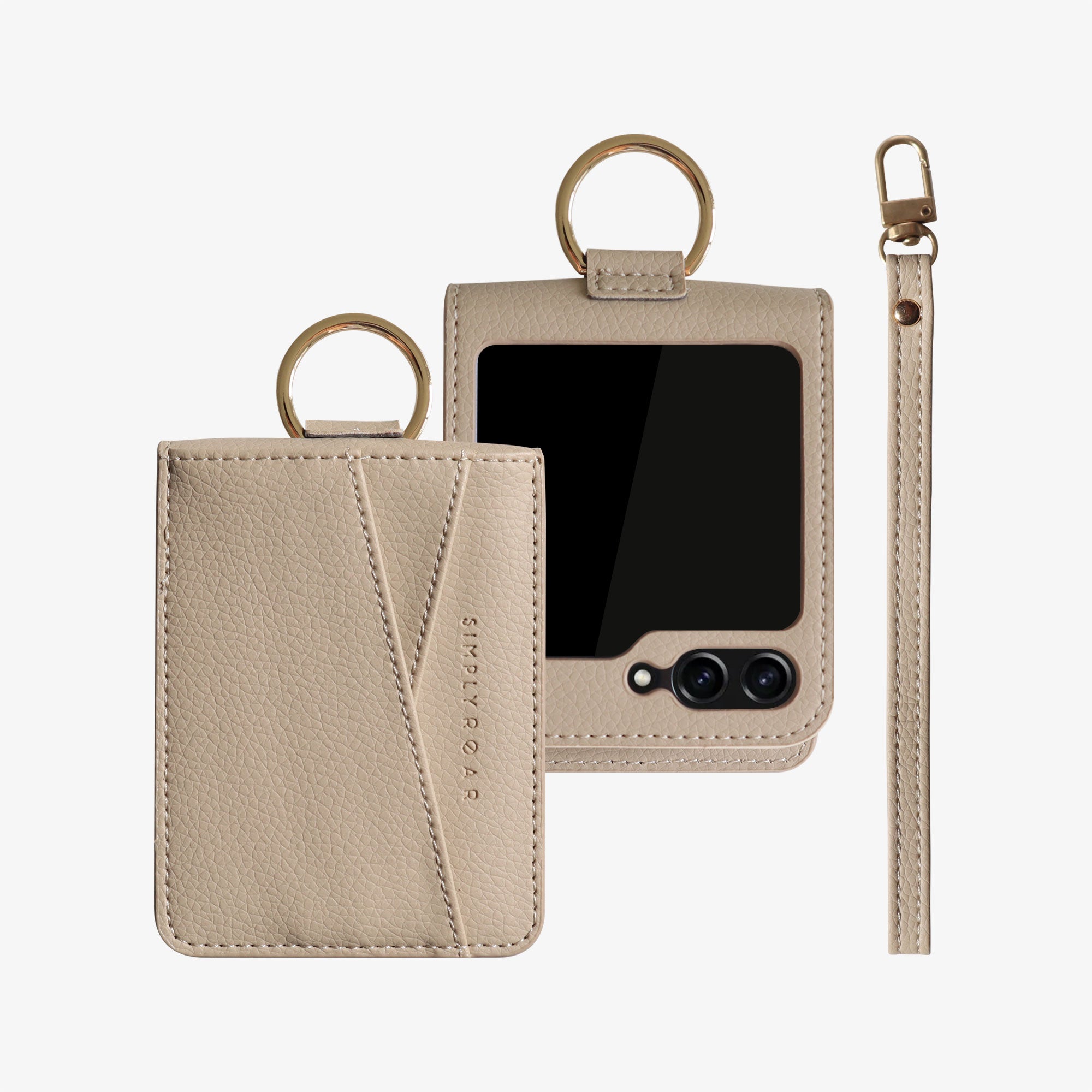 Windy Leather Case for Galaxy Z Flip 5